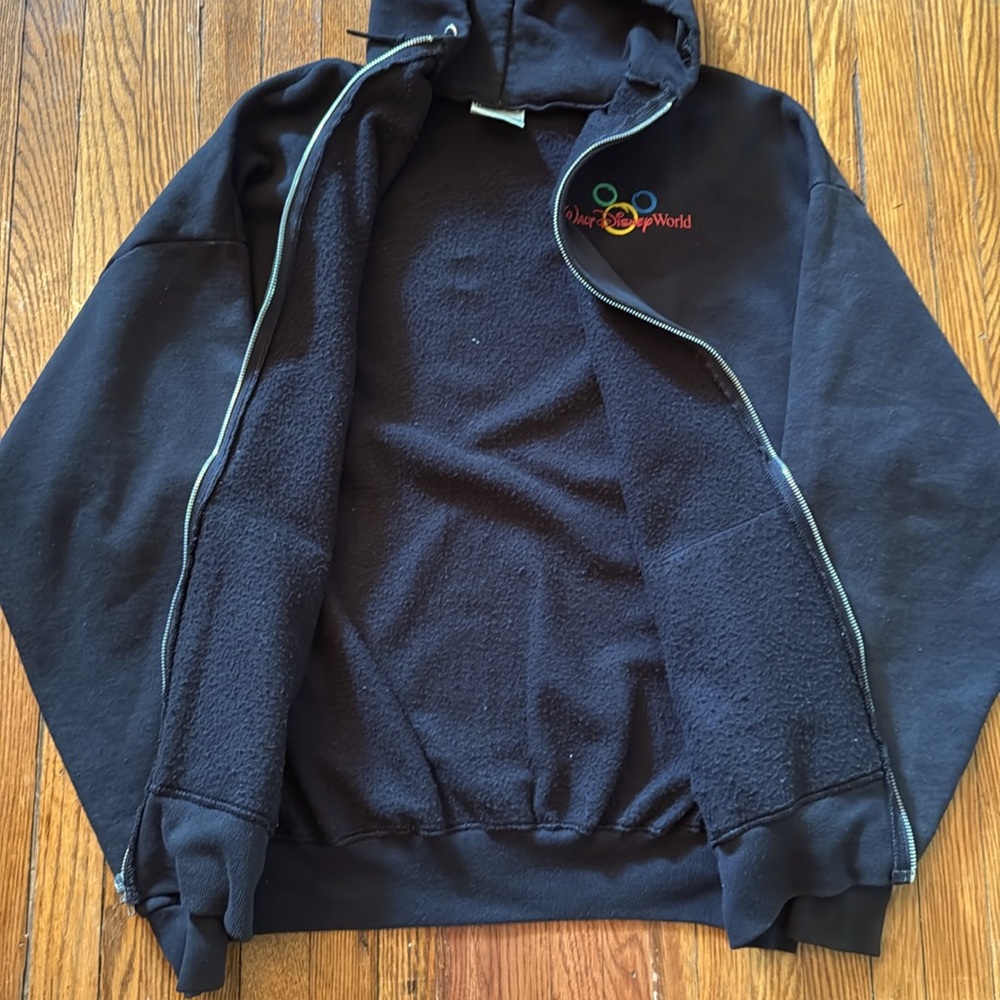 90’s Walt Disney World Vintage Zip-Up Sweater - Picture 7 of 11
